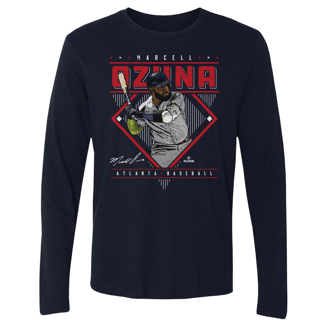 Marcell Ozuna Men's Long Sleeve T-Shirt | 500 LEVEL