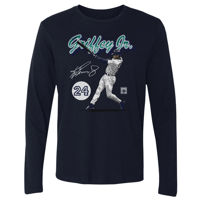 Ken Griffey Jr. Men's Long Sleeve T-Shirt | 500 LEVEL