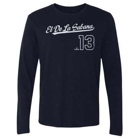 Ronald Acuna Jr. Men's Long Sleeve T-Shirt | 500 LEVEL