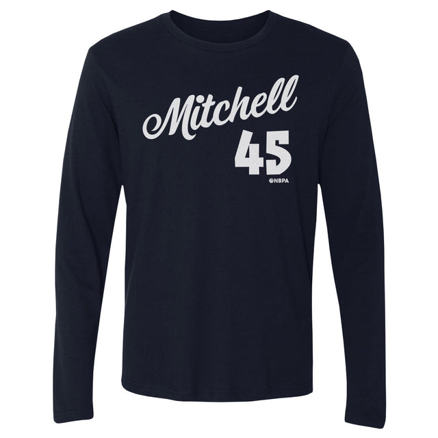 Donovan Mitchell Men's Long Sleeve T-Shirt | 500 LEVEL
