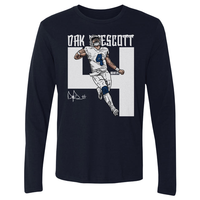 Dak Prescott Men's Long Sleeve T-Shirt | 500 LEVEL