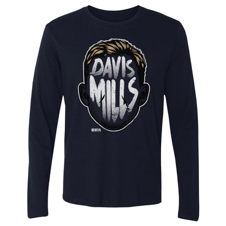 Davis Mills Men's Long Sleeve T-Shirt | 500 LEVEL