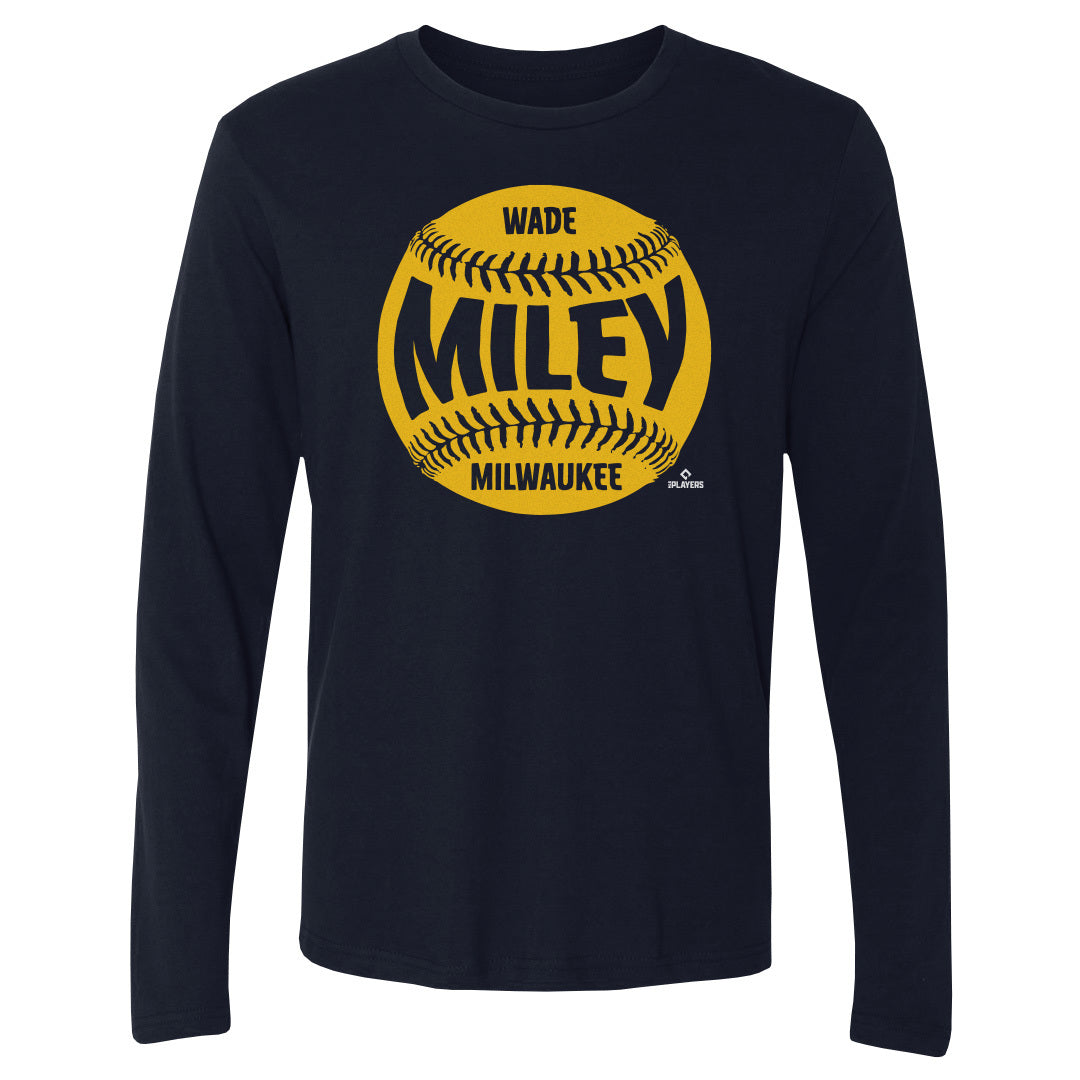 Wade Miley Men&#39;s Long Sleeve T-Shirt | 500 LEVEL