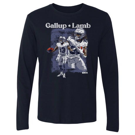 CeeDee Lamb Men's Long Sleeve T-Shirt | 500 LEVEL