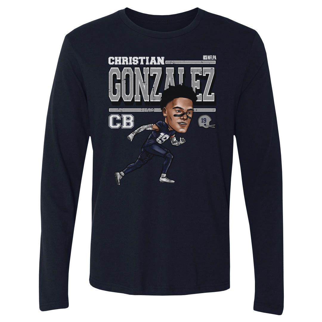 Christian Gonzalez Men&#39;s Long Sleeve T-Shirt | 500 LEVEL