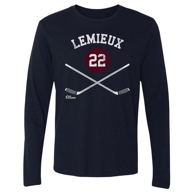 Claude Lemieux Men's Long Sleeve T-Shirt | 500 LEVEL