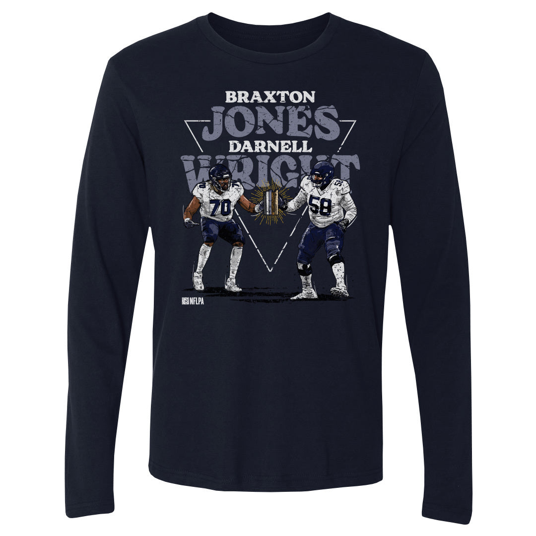 Braxton Jones Men's Long Sleeve T-Shirt | 500 LEVEL