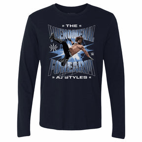 A.J. Styles Men's Long Sleeve T-Shirt | 500 LEVEL