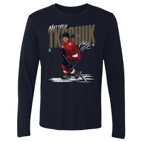 Matthew Tkachuk Men's Long Sleeve T-Shirt | 500 LEVEL