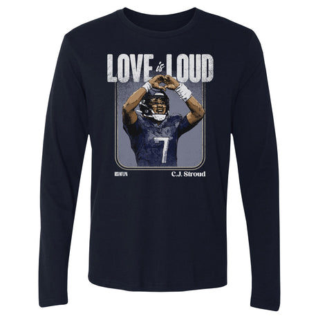 C.J. Stroud Men's Long Sleeve T-Shirt | 500 LEVEL