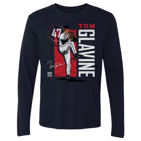 Tom Glavine Men's Long Sleeve T-Shirt | 500 LEVEL