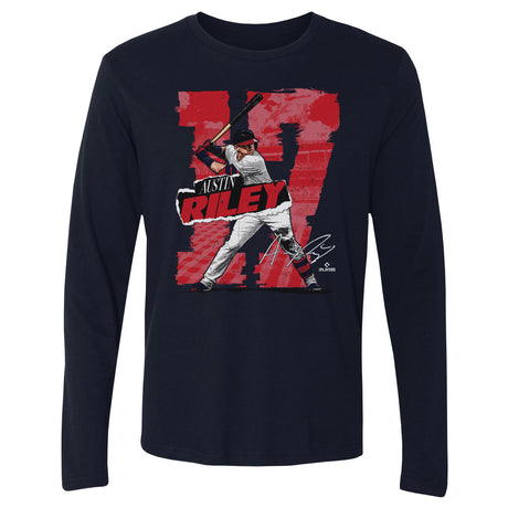 Austin Riley Men's Long Sleeve T-Shirt | 500 LEVEL