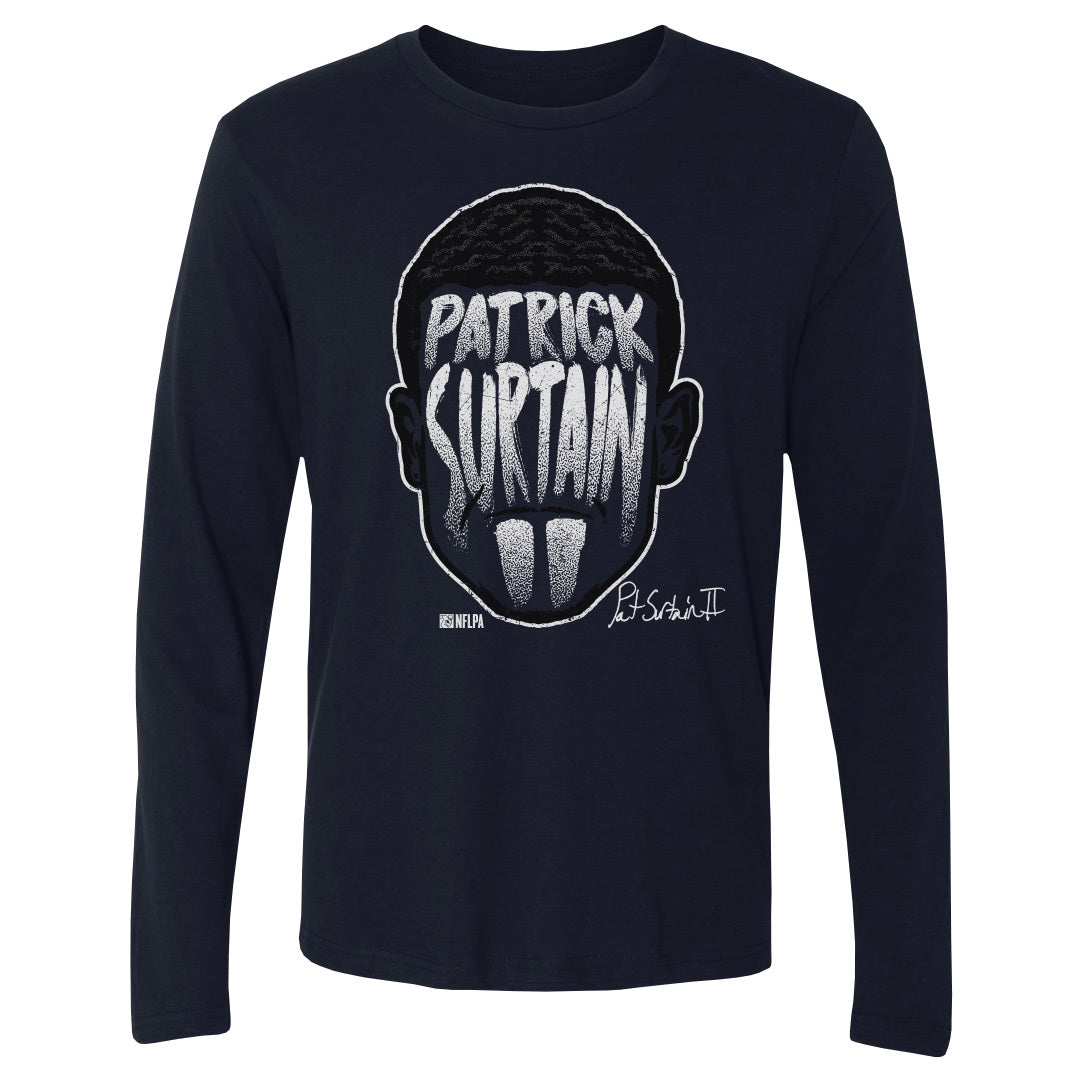 Patrick Surtain II Men&#39;s Long Sleeve T-Shirt | 500 LEVEL
