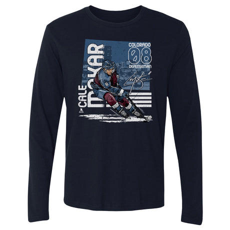 Cale Makar Men's Long Sleeve T-Shirt | 500 LEVEL