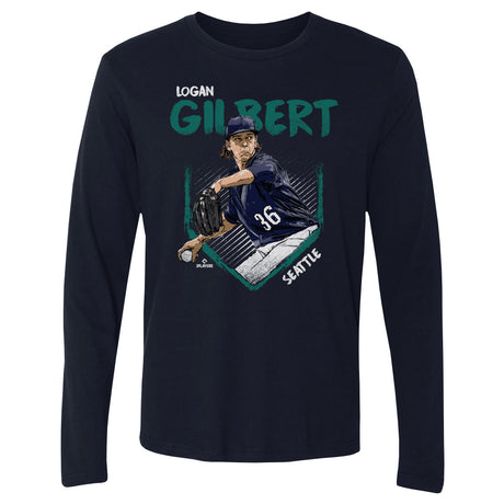 Logan Gilbert Men's Long Sleeve T-Shirt | 500 LEVEL