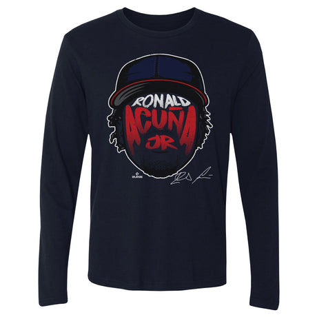 Ronald Acuna Jr. Men's Long Sleeve T-Shirt | 500 LEVEL