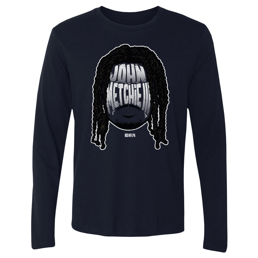 John Metchie III Men&#39;s Long Sleeve T-Shirt | 500 LEVEL