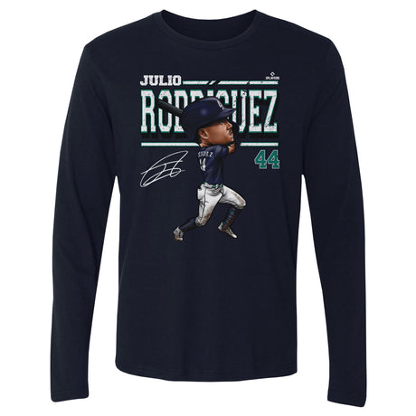 Julio Rodriguez Men's Long Sleeve T-Shirt | 500 LEVEL