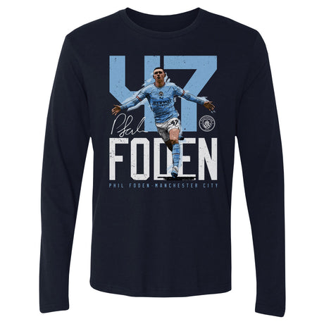 Phil Foden Men's Long Sleeve T-Shirt | 500 LEVEL