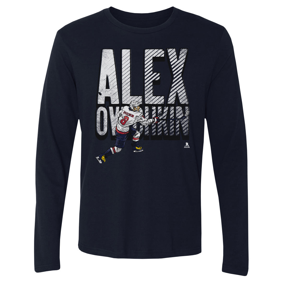 Alex Ovechkin Men's Long Sleeve T-Shirt | 500 LEVEL