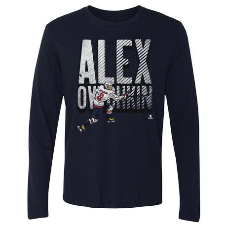 Alex Ovechkin Men's Long Sleeve T-Shirt | 500 LEVEL