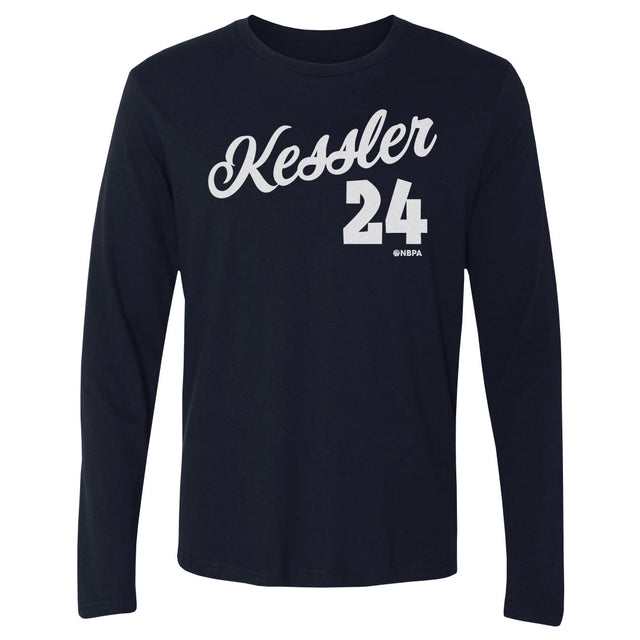 Walker Kessler Men's Long Sleeve T-Shirt | 500 LEVEL