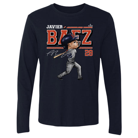 Javier Baez Men's Long Sleeve T-Shirt | 500 LEVEL