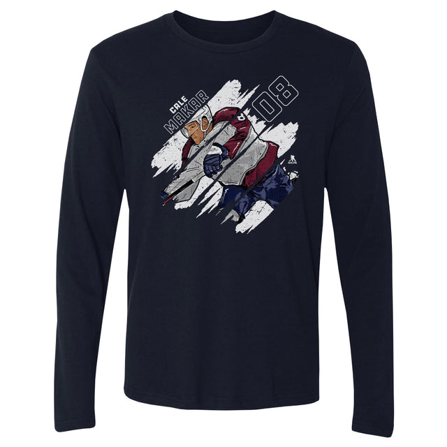 Cale Makar Men's Long Sleeve T-Shirt | 500 LEVEL