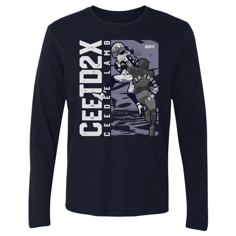 CeeDee Lamb Men's Long Sleeve T-Shirt | 500 LEVEL