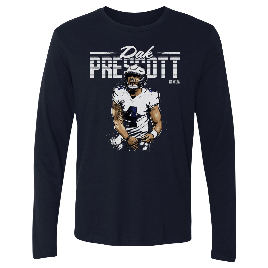 Dak Prescott Men's Long Sleeve T-Shirt | 500 LEVEL