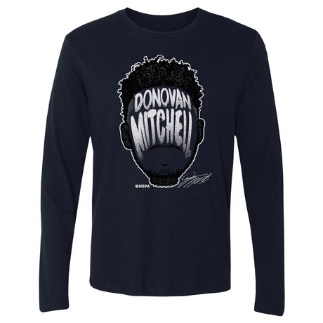 Donovan Mitchell Men's Long Sleeve T-Shirt | 500 LEVEL