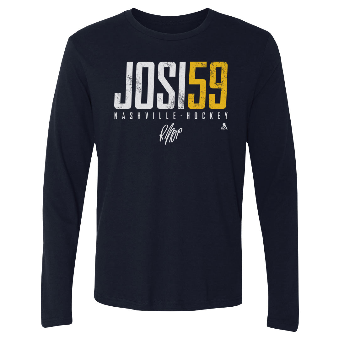 Roman Josi Men&#39;s Long Sleeve T-Shirt | 500 LEVEL