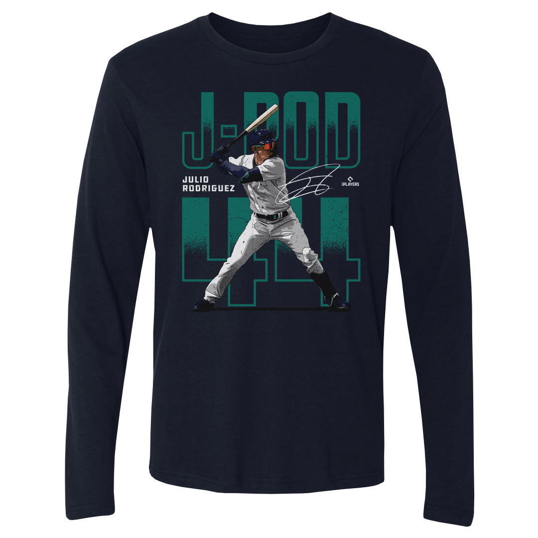 Julio Rodriguez Men's Long Sleeve T-Shirt | 500 LEVEL