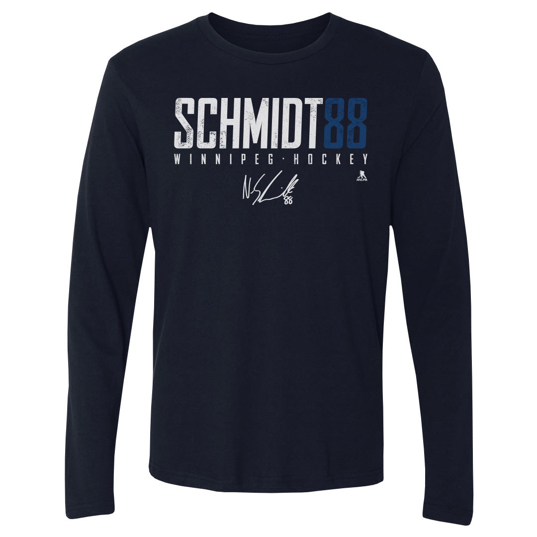 Nate Schmidt Men&#39;s Long Sleeve T-Shirt | 500 LEVEL