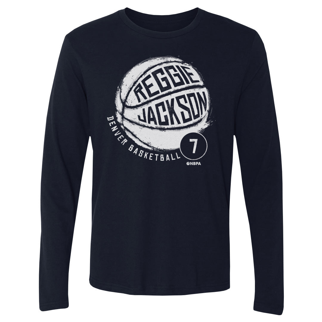 Reggie Jackson Men&#39;s Long Sleeve T-Shirt | 500 LEVEL