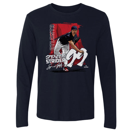 Spencer Strider Men's Long Sleeve T-Shirt | 500 LEVEL