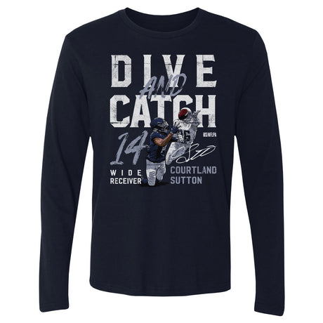 Courtland Sutton Men's Long Sleeve T-Shirt | 500 LEVEL