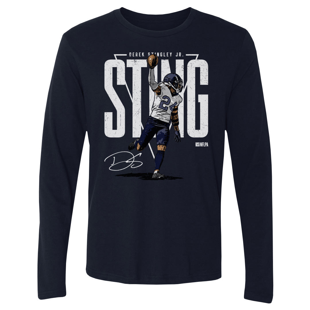 Derek Stingley Jr. Men's Long Sleeve T-Shirt | 500 LEVEL