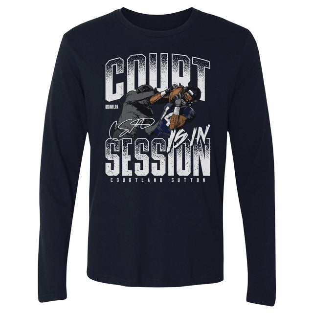 Courtland Sutton Men's Long Sleeve T-Shirt | 500 LEVEL