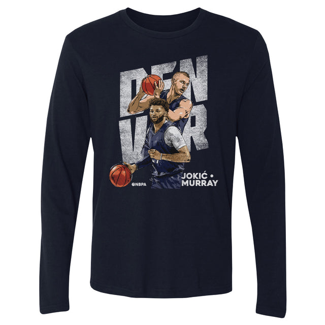 Nikola Jokic Men's Long Sleeve T-Shirt | 500 LEVEL