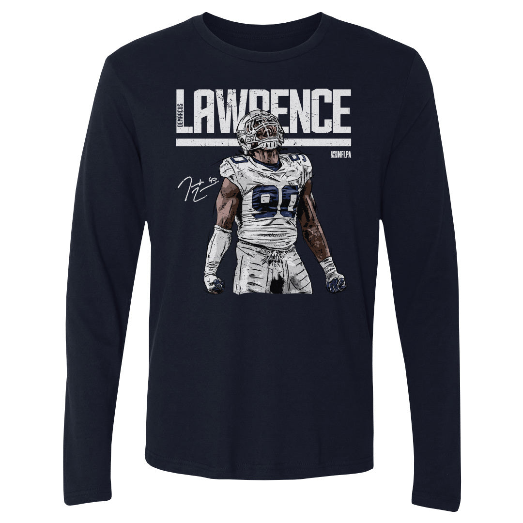 DeMarcus Lawrence Men&#39;s Long Sleeve T-Shirt | 500 LEVEL