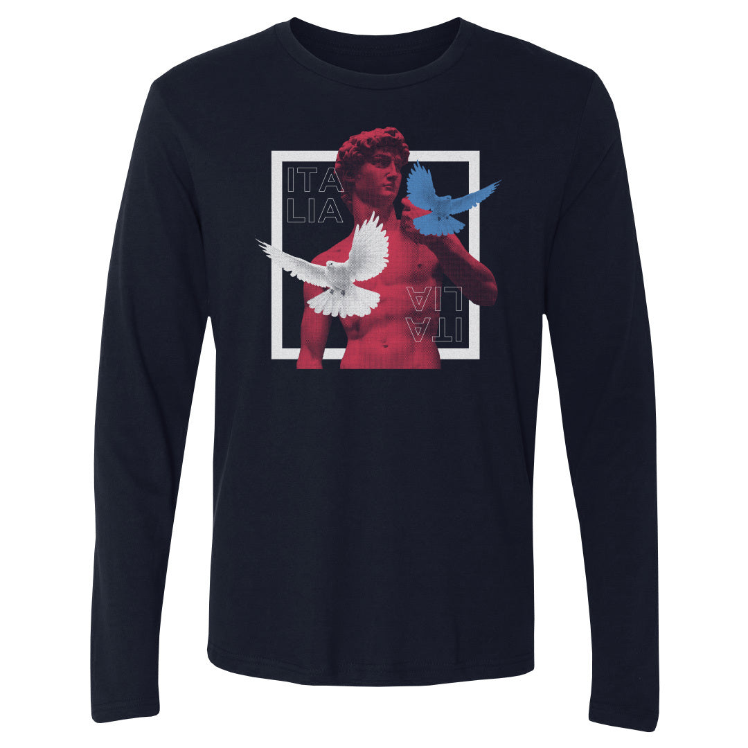 Italy Men's Long Sleeve T-Shirt | 500 LEVEL
