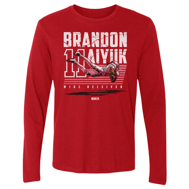 Brandon Aiyuk Men's Long Sleeve T-Shirt | 500 LEVEL