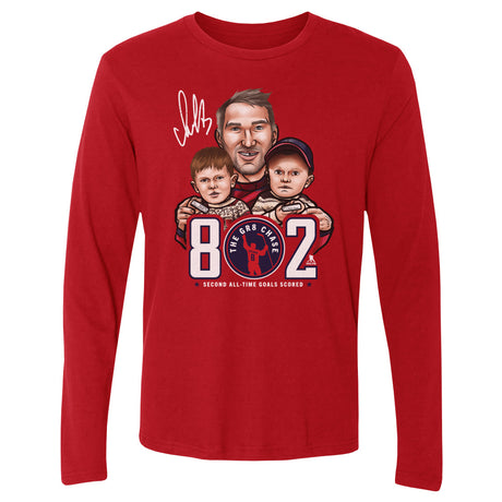 Alex Ovechkin Men's Long Sleeve T-Shirt | 500 LEVEL