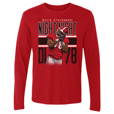 Nazir Stackhouse Men's Long Sleeve T-Shirt | 500 LEVEL
