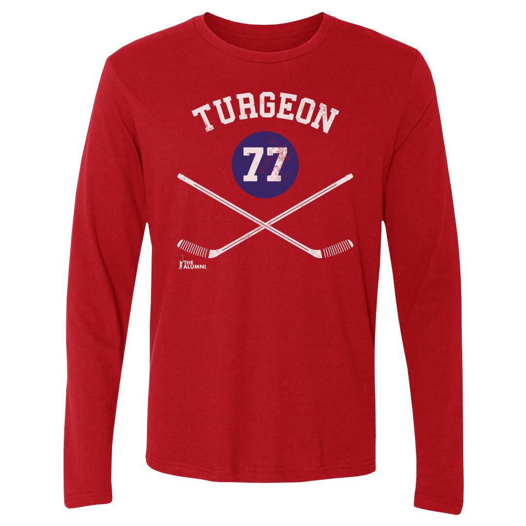 Pierre Turgeon Men&#39;s Long Sleeve T-Shirt | 500 LEVEL