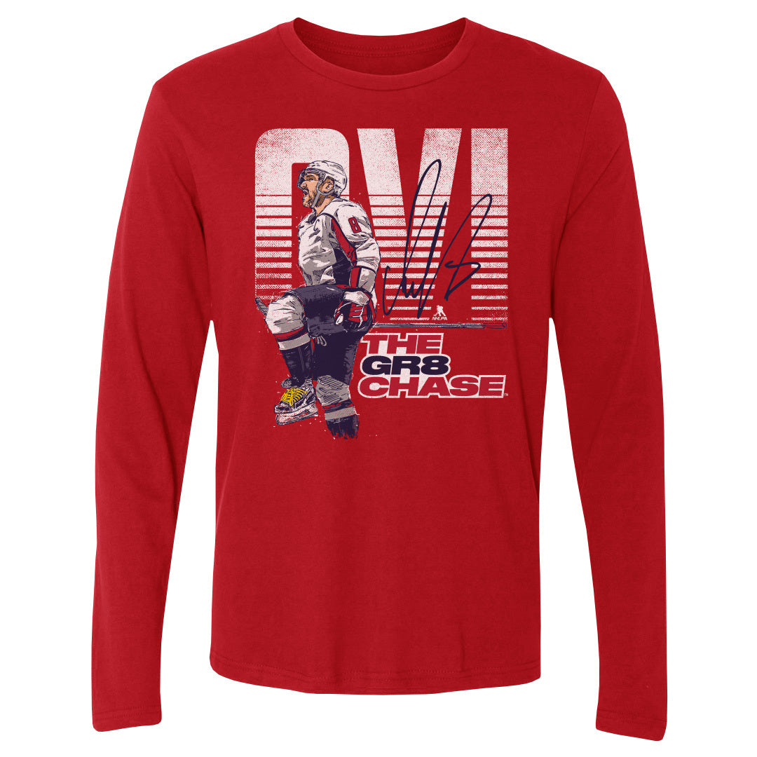 Alex Ovechkin Men's Long Sleeve T-Shirt | 500 LEVEL