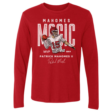 Patrick Mahomes Men's Long Sleeve T-Shirt | 500 LEVEL