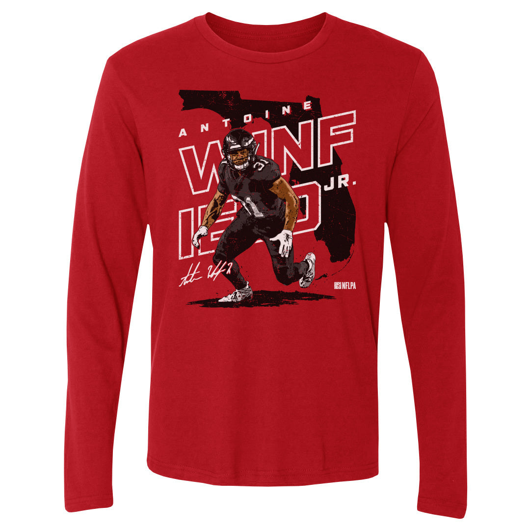 Antoine Winfield Jr. Men's Long Sleeve T-Shirt | 500 LEVEL