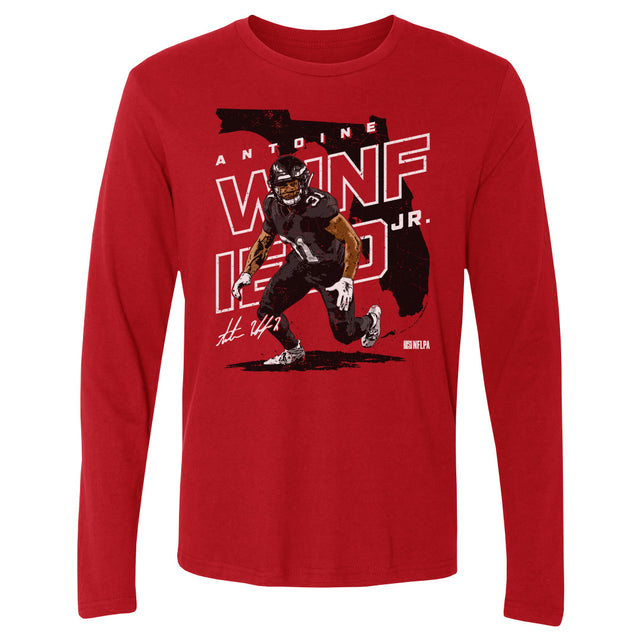 Antoine Winfield Jr. Men's Long Sleeve T-Shirt | 500 LEVEL